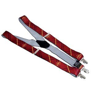 Iowa State Cyclones Suspenders Braces Red Clip Adjustable Stretch Eagles Wings